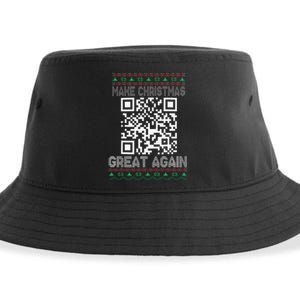 Funny Qr President Trump 4547 Dancing Dance Moves Maga Sustainable Bucket Hat