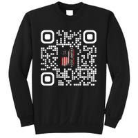 Funny Qr President Trump 4547 Trump Dancing Code Sweatshirt