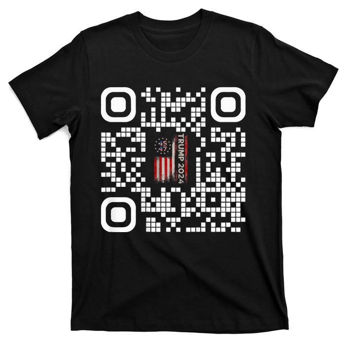 Funny Qr President Trump 4547 Trump Dancing Code T-Shirt