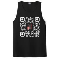 Funny Qr President Trump 4547 Trump Dancing Code PosiCharge Competitor Tank