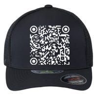 Funny Qr President Trump Dance Code Trump 4547 Flexfit Unipanel Trucker Cap