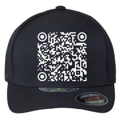 Funny Qr President Trump Dance Code Trump 4547 Flexfit Unipanel Trucker Cap