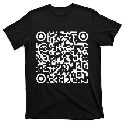 Funny Qr President Trump Dance Code Trump 4547 T-Shirt