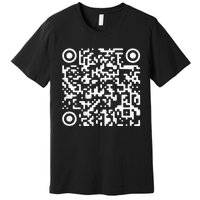 Funny Qr President Trump Dance Code Trump 4547 Premium T-Shirt