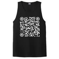 Funny Qr President Trump Dance Code Trump 4547 PosiCharge Competitor Tank