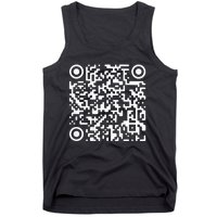 Funny Qr President Trump Dance Code Trump 4547 Tank Top