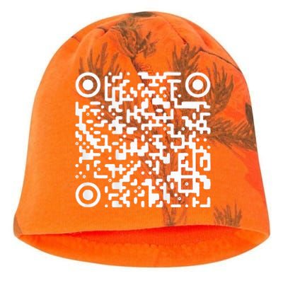 Funny Qr President Trump Dance Code Trump 4547 Kati - Camo Knit Beanie