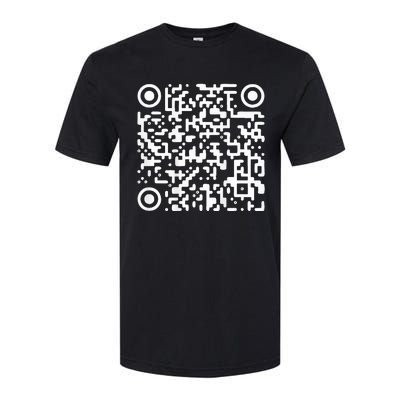 Funny Qr President Trump Dance Code Trump 4547 Softstyle CVC T-Shirt