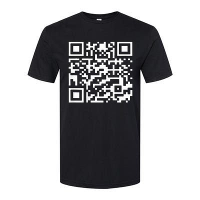 Funny Qr President Trump 4547 Trump Dancing Code Softstyle CVC T-Shirt