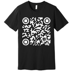 Funny Qr President Trump Dance Code Premium T-Shirt