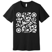 Funny Qr President Trump Dance Code Premium T-Shirt