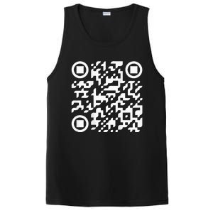 Funny Qr President Trump Dance Code PosiCharge Competitor Tank