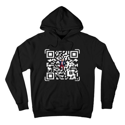 Funny Qr President Trump 4547 Trump Dancing Code Hoodie