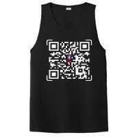 Funny Qr President Trump 4547 Trump Dancing Code PosiCharge Competitor Tank