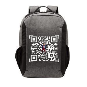 Funny Qr President Trump 4547 Trump Dancing Code Vector Backpack