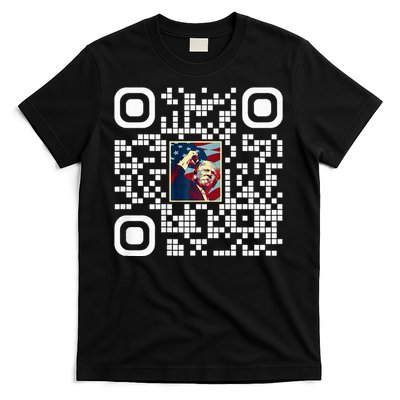 Funny Qr President Trump 4547 Trump Dancing Code T-Shirt