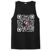 Funny Qr President Trump 4547 Trump Dancing Code PosiCharge Competitor Tank