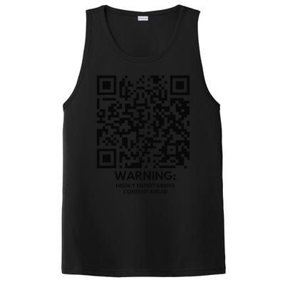 Funny Qr President Trump Dance Code PosiCharge Competitor Tank