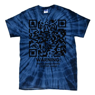 Funny Qr President Trump Dance Code Tie-Dye T-Shirt