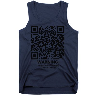 Funny Qr President Trump Dance Code Tank Top