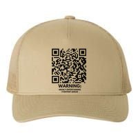 Funny Qr President Trump Dance Code Yupoong Adult 5-Panel Trucker Hat