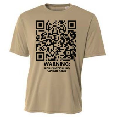 Funny Qr President Trump Dance Code Cooling Performance Crew T-Shirt