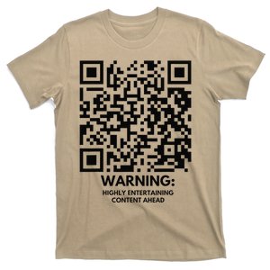 Funny Qr President Trump Dance Code T-Shirt