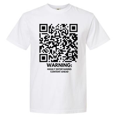 Funny Qr President Trump Dance Code Garment-Dyed Heavyweight T-Shirt