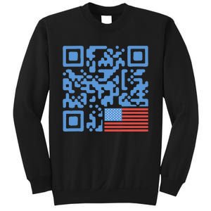 Funny Qr President Trump 4547 Trump Dancing Code Sweatshirt