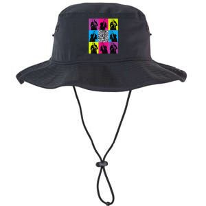 Funny Qr President Trump 4547 Trump Dancing Code Legacy Cool Fit Booney Bucket Hat