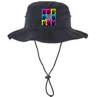 Funny Qr President Trump 4547 Trump Dancing Code Legacy Cool Fit Booney Bucket Hat