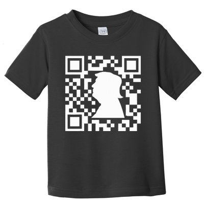 Funny Qr President Trump Dance Code Toddler T-Shirt