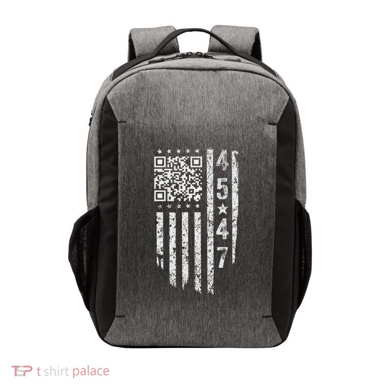 Funny Qr President Trump Dance Code Vector Backpack
