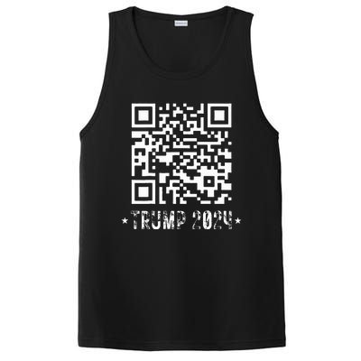 Funny Qr President Trump Dance Code PosiCharge Competitor Tank