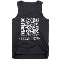 Funny Qr President Trump Dance Code Tank Top