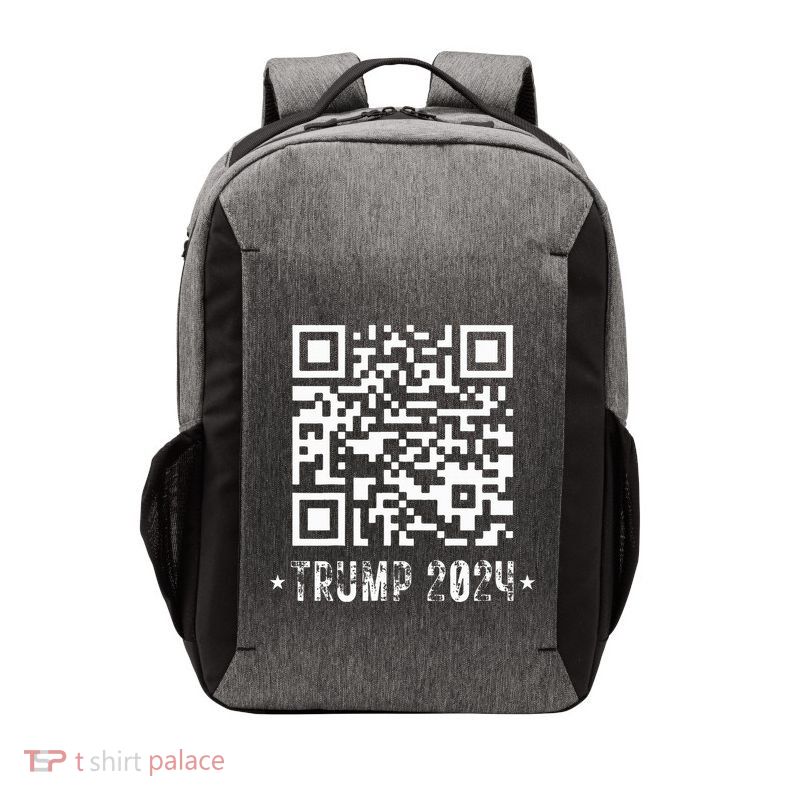 Funny Qr President Trump Dance Code Vector Backpack