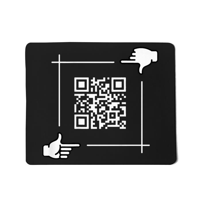 Funny Qr President Trump 4547 Trump Dancing Code Mousepad