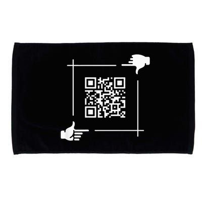 Funny Qr President Trump 4547 Trump Dancing Code Microfiber Hand Towel