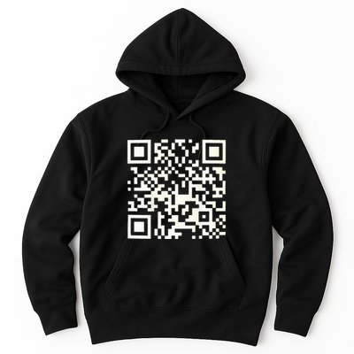 Funny Qr President Trump 4547 Dancing Dance Moves Maga Code Hoodie