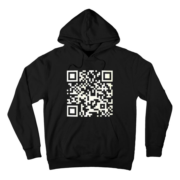 Funny Qr President Trump 4547 Dancing Dance Moves Maga Code Hoodie