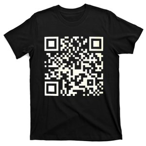 Funny Qr President Trump 4547 Dancing Dance Moves Maga Code T-Shirt