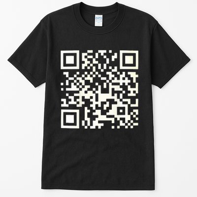 Funny Qr President Trump 4547 Dancing Dance Moves Maga Code Tall T-Shirt