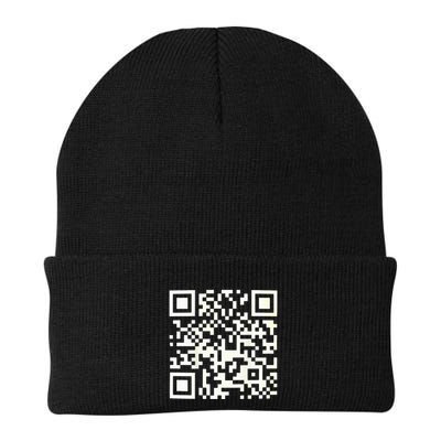 Funny Qr President Trump 4547 Dancing Dance Moves Maga Code Beanie