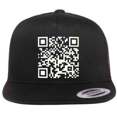 Funny Qr President Trump 4547 Dancing Dance Moves Maga Code Flatbill Hat