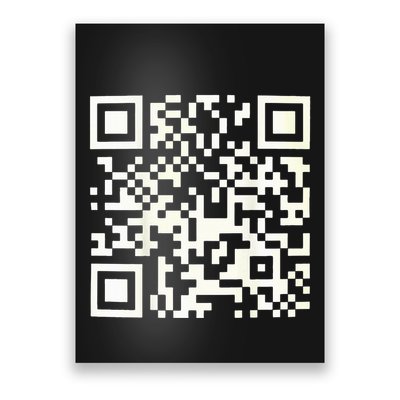 Funny Qr President Trump 4547 Dancing Dance Moves Maga Code Poster