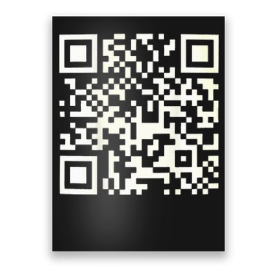 Funny Qr President Trump 4547 Dancing Dance Moves Maga Code Poster