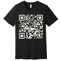 Funny Qr President Trump 4547 Dancing Dance Moves Maga Code Premium T-Shirt