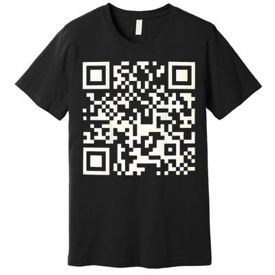 Funny Qr President Trump 4547 Dancing Dance Moves Maga Code Premium T-Shirt