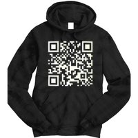 Funny Qr President Trump 4547 Dancing Dance Moves Maga Code Tie Dye Hoodie