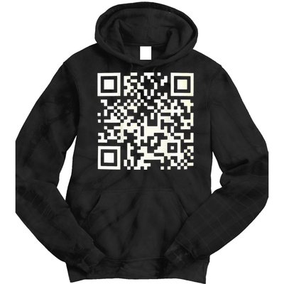 Funny Qr President Trump 4547 Dancing Dance Moves Maga Code Tie Dye Hoodie